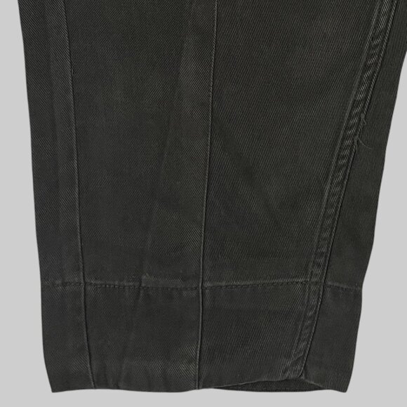 NEW Everlane The Utility Pant in Buttersoft Womens 00 Black Tencel Barrel Leg - Picture 7 of 12